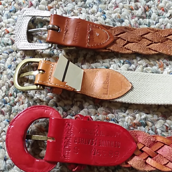 3 leather belts - Picture 2 of 5